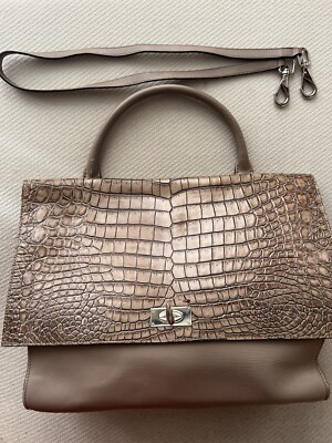 Givenchy Leather Shark Tooth 2way Shoulder Bag