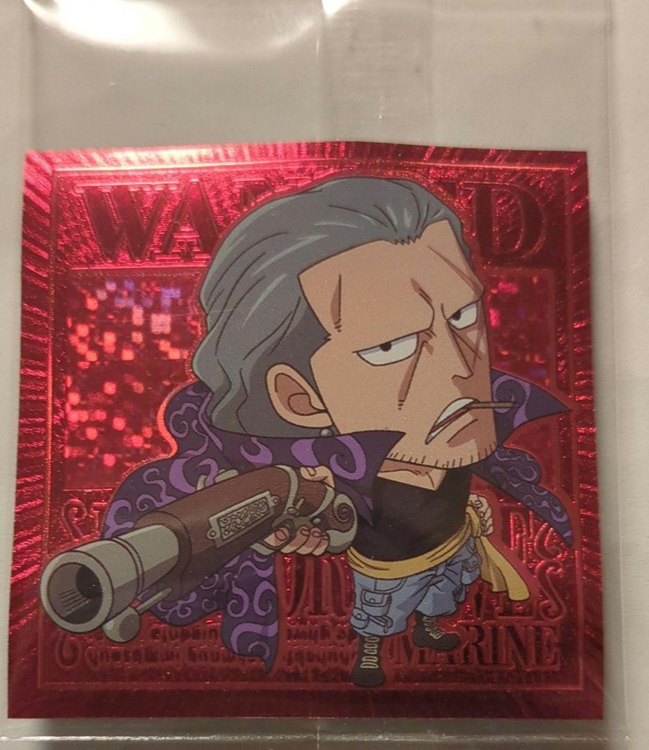 One Piece Great Pirate Sticker Wafer Log.14 Ben Beckman