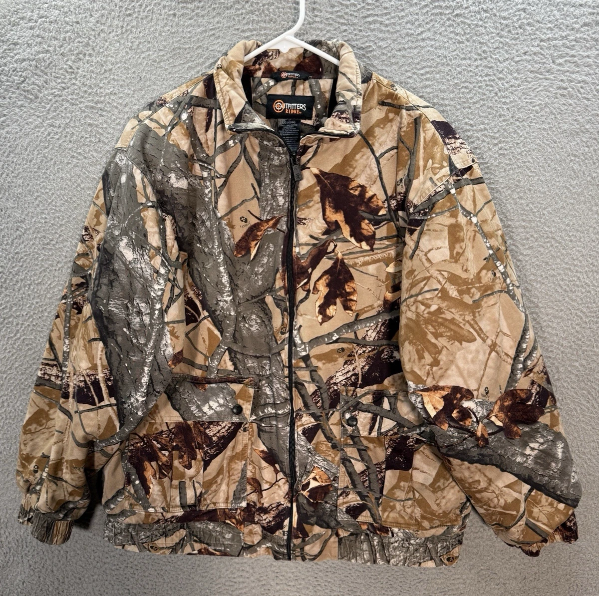 Chemise De Chasse Camouflage 3D Outfitters Ridge, Taille L/G - 100% Coton, Très Bon état