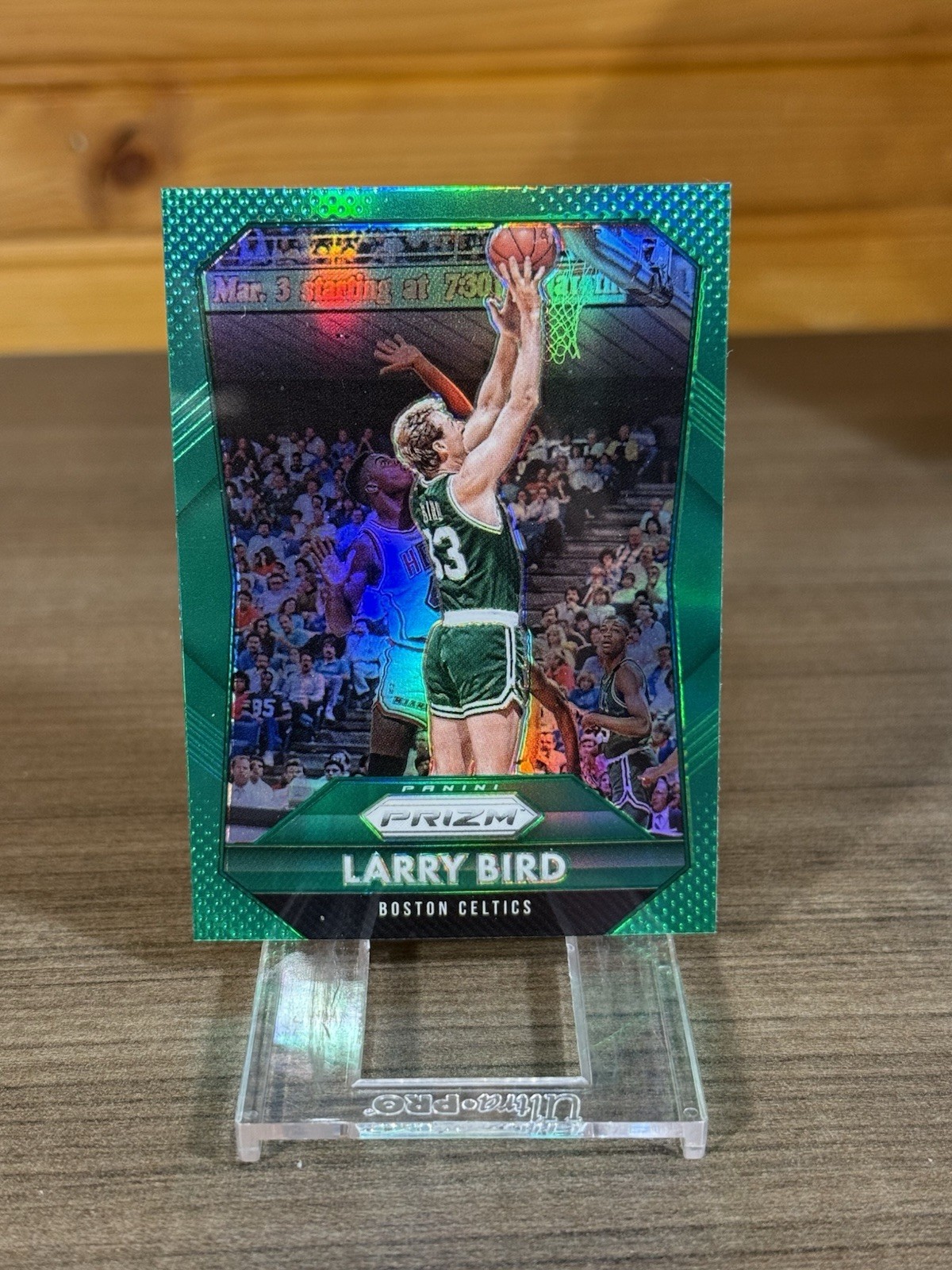 2015-16 Panini Prizm Green Prizm Larry Bird #261 HOF