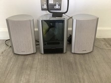 Sony CMT-EX5 Micro Hi-Fi Component System CD Player,  SS-CEX5 Speakers + Remote