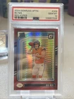 2024 Donruss Optic Bo Nix Red Hyper Rated Rookie #209 Broncos PSA 10