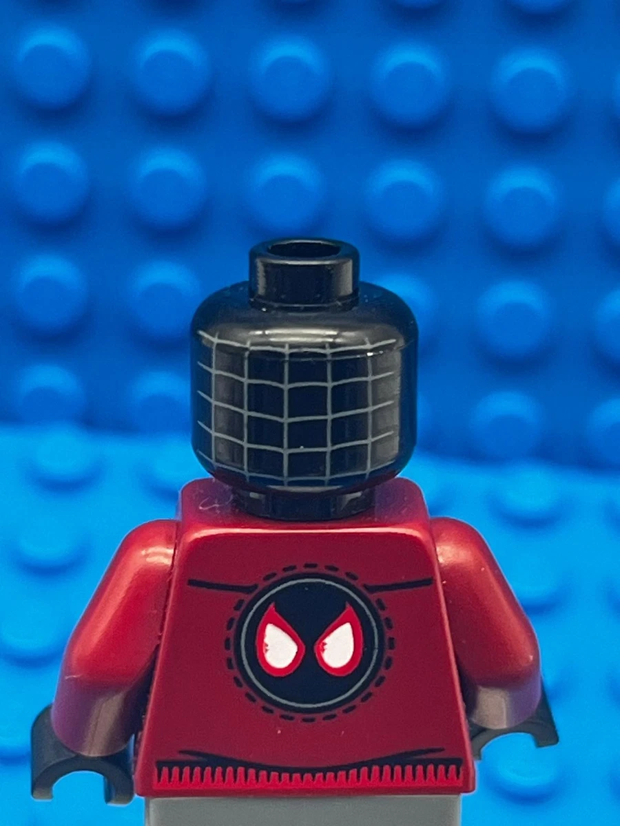 LEGO Marvel Spider-Man Miles Morales Dark Red Hoodie sho0679 Minifigur