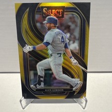 2025 Panini Select Alex Gordon Gold Prizm /10