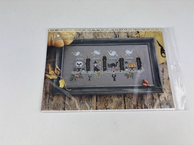 Madame Chantilly Halloween Week Counted Cross Stitch Pattern 5S