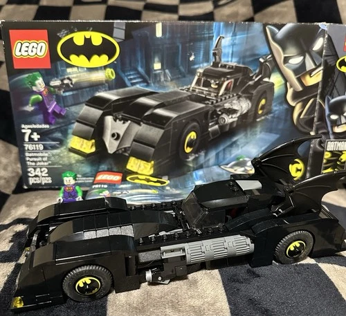 Lego 76119 Batmobile Pursuit of The Joker Batman DC Retired Set 2019 Used