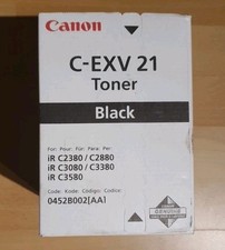 Canon C-EXV21 Original Toner Black Schwarz iR C2380 C3080 C3580  0452B002 NEU