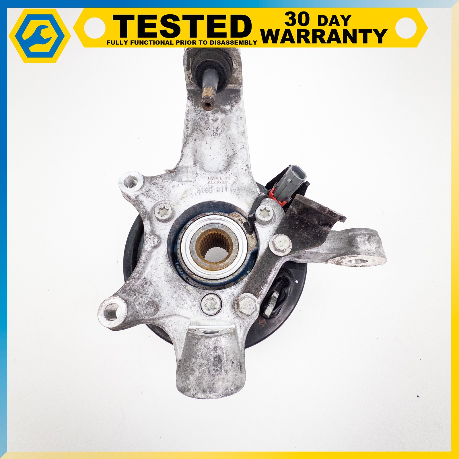05-13 CHEVROLET CORVETTE C6 XLR REAR RIGHT PASSENGER SIDE SPINDLE KNUCKLE HUB OE