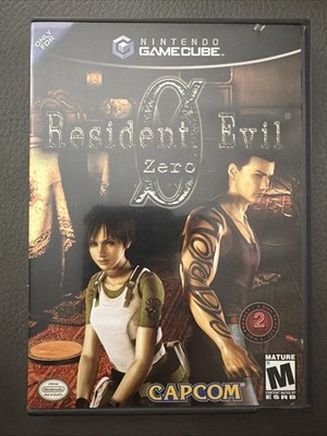 Resident Evil Zero (GameCube, 2002) RE 0 Nintendo GC