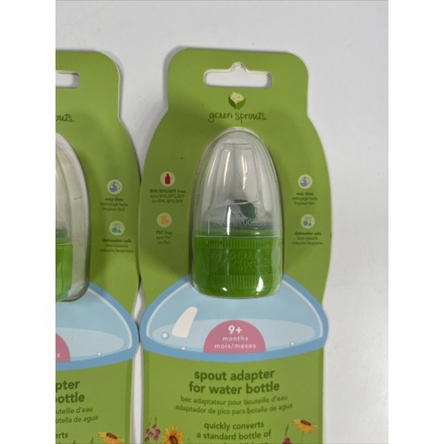 Green Sprouts Spill Proof Spout Sippy Cup Water Bottle Cap Adapter - Picture 2 of 5