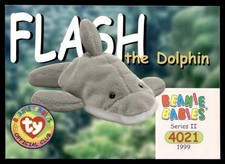 1999 Beanie Babies Series 2 Flash the Dolphin #171