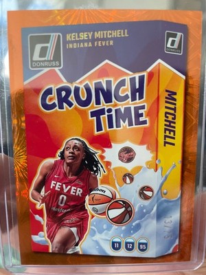 Kelsey Mitchell Crunch Time orange fireworks 13/75