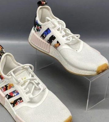 Adidas Rich Mnisi NMD_R1 Shoes Black Pink White And Multi color Sneakers Size 8