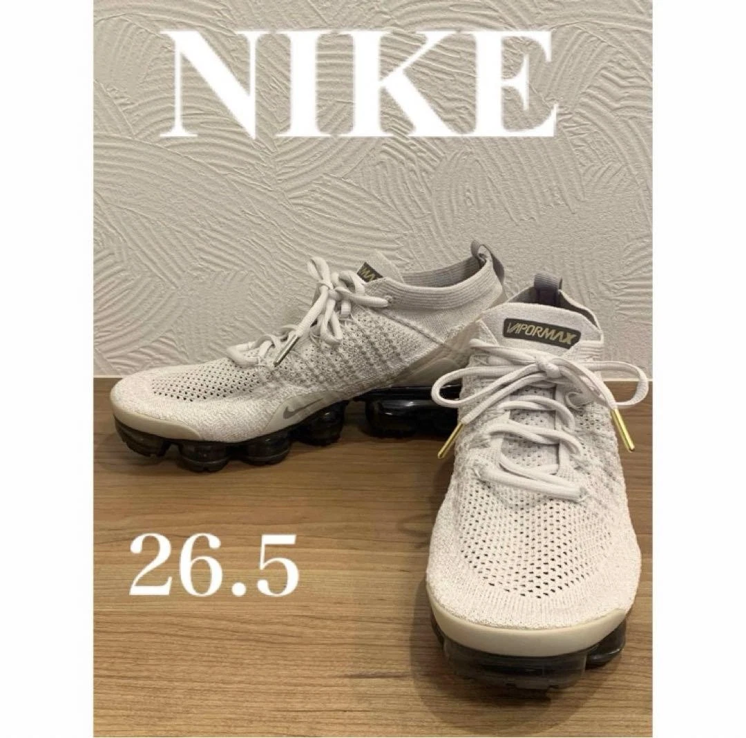 Sneakers Nike Air VaporMax Flyknit 3 bianche 26 5 cm usate nel complesso buone condizioni
