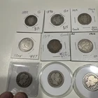 1892 to 1914 Barber Quarter 9 PC Lot All Different Dates! Nice Collection Lot