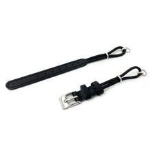 Genuine Leather Cordette Watch Strap Black Brown Ladies Butterfly Band Ring End