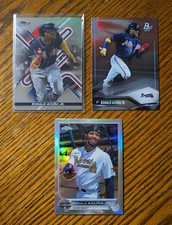 Ronald Acuna Jr. -2022 Topps Finest +Chrome All-Star Game +2021 Bowman Platinum