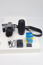 Canon Rebel XTi DSLR Kit 28-90mm Macro  Canon 75-300mm USM CF Card