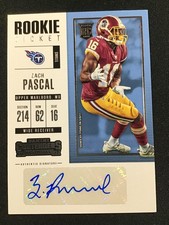 2017 Panini Contenders #237 Zach Pascal