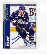 REMI ELIE autographed SIGNED '21/22 SYRACUSE CRUNCH team card
