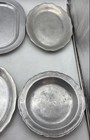 Wilton Columbia PA Silver Oval Round Kitchenware Pewter Serving Tray Lot Of 6 — photo 5