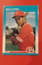 1987 Fleer - Barry Larkin #204  (RC)