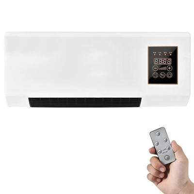 #ad 2 in 1 Wall Mounted Air Heat Air Conditioning Portable 1800W with Remote Control $63.99