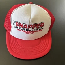 Snapper Ace Hardware Hat Perry Iowa SnapBack Trucker Designer Award VTG  OSFM