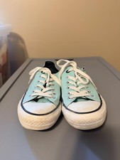 Converse Chuck Taylor All Star Low Top Sneakers Mint Green Canvas Size 5