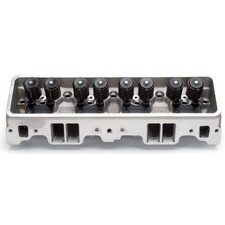 Edelbrock Cylinder Head Assy 60859 Performer Centerbolt 165cc 60cc For Sbc
