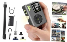 Portable Bike Pump with Digital Pressure Gauge,120 PSI Rechargeable Air Pump 