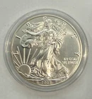 2017 American Silver Eagle 1oz .999 Fine Silver $1 Coin - BU in Capsule
