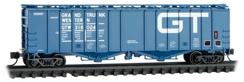 Micro-Trains MTL escala N 50’ tolva deslizante de aire Grand Trunk Western/GTW #316024 | Zustand: New