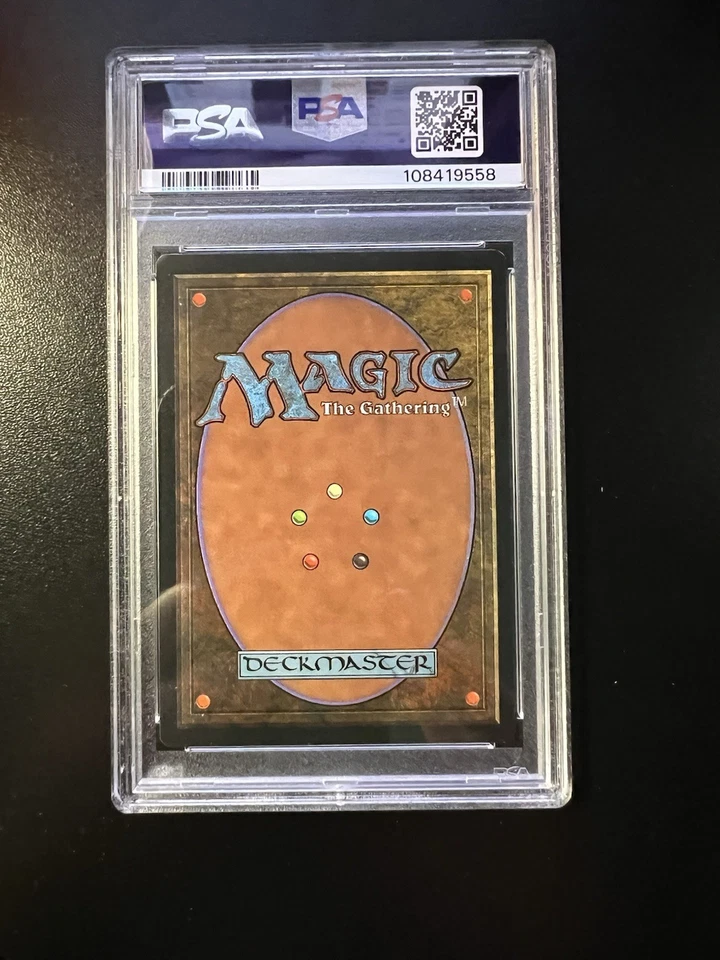 1994 Magic the Gathering Revised Serra Angel PSA 9 Mint - Image 2 of 2
