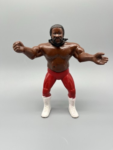 Vintage 1984 LJN Junkyard Dog WWF Action figure w'...