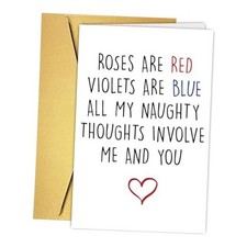 Funny Valentine's Day Card for Him Her, Humorous Happy Valentines Day 11