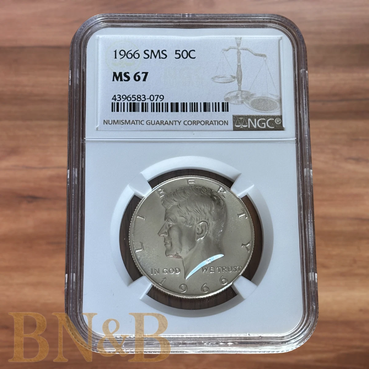 MS 67 Graded 1966 Kennedy US Half Dollars (1964-Now) for sale | eBay