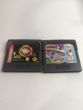 sega game gear games Lot Of 2 NBA Jam Akklaim Sonic The Hedgehog 2