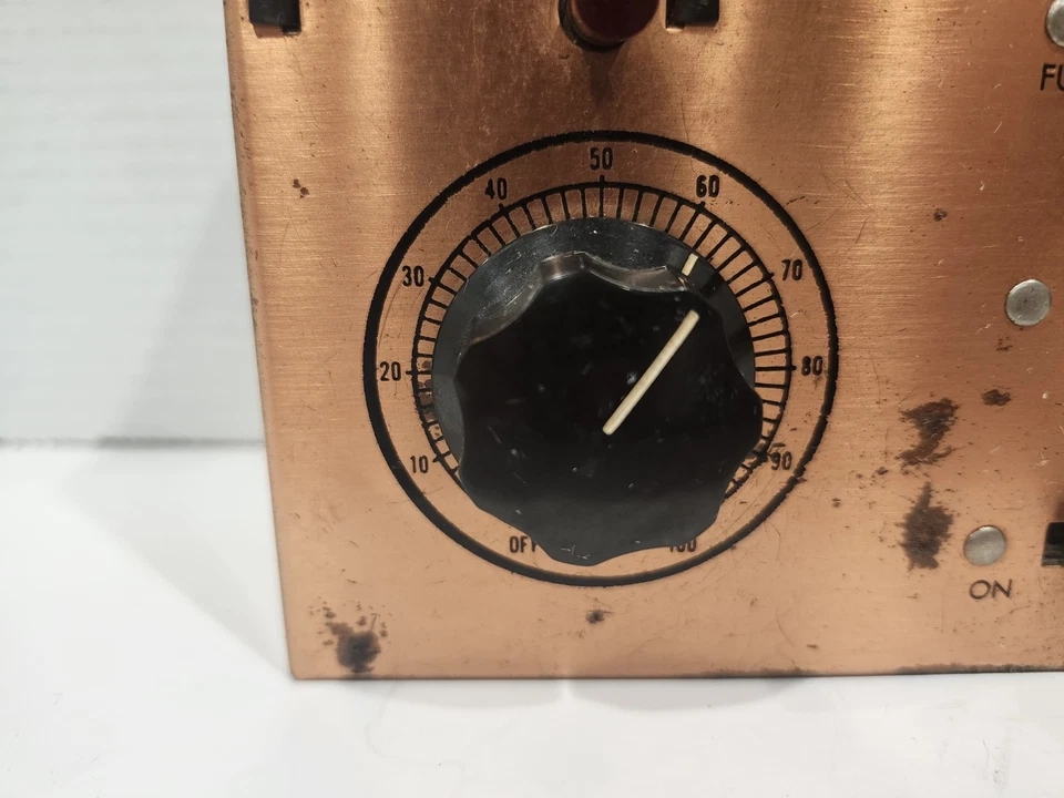 Vintage Throttle Pack Model 3 Transformer: Rectifier Corp Brooklyn NY - Image 3 of 4