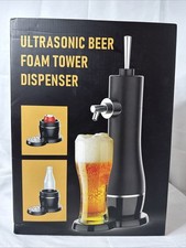 Dispenser a Torre in Schiuma di Birra ad Ultrasuoni, Sistema di Bozza Birra per Conserve e Bottiglie