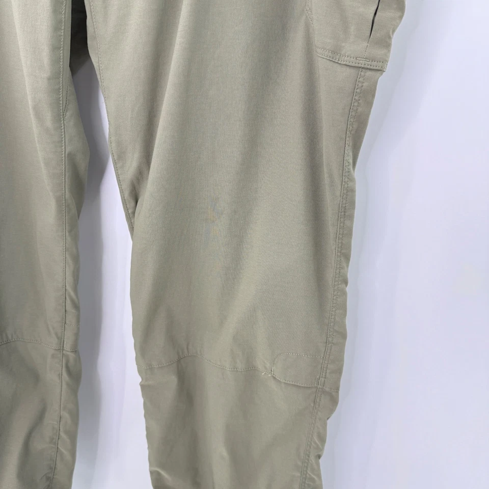 Pantalones de Senderismo Duluth Trading Co. Verde Oliva Mezcla de Nailon Carga 20W Defecto Gorpcore Foto 4 de 4
