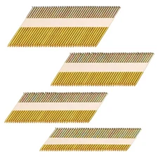 960 Pack 34 Degree Framing Nails 2"-3-1/2" Galvanized Paper Tape D Head