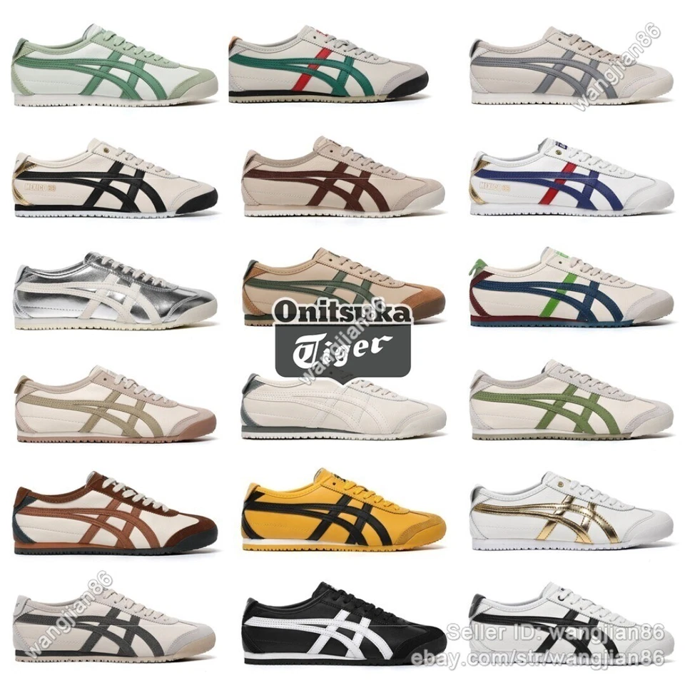 Tenis Unisex MEXICO 66 de Onitsuka Tiger Silver Rice 1183C102 Auténticas NUEVAS Foto 2 de 4