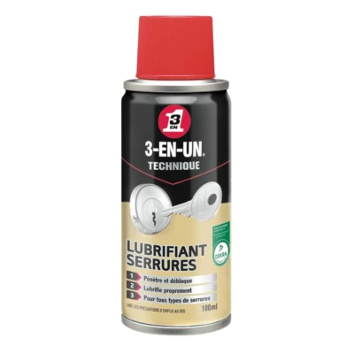 WD-40 Lubrifiant Serrures 100 ml 3-EN-UN