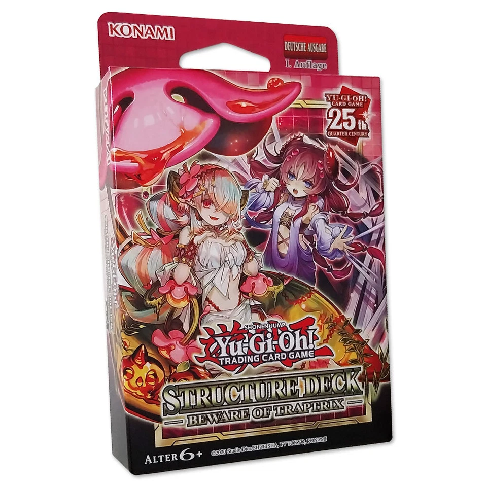 Yu-Gi-Oh! Beware of Traptrix Karten Structure Deck SDBT Cards 1. Auflage deutsch