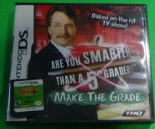 Nintendo DS - Lot of 2 Games - Smarter Than a 5th Grader, Whac A Mole