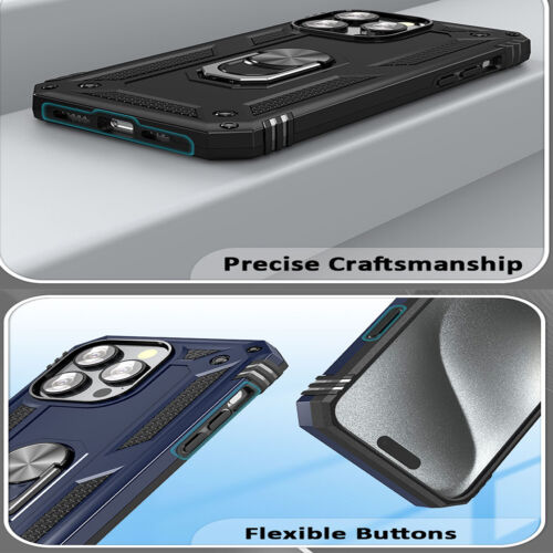 Für iPhone 11/11 Pro Max Hülle Handyhülle Stoßfest Ständer + Hartglas - Bild 18 von 53