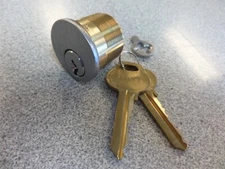 GMS M118RD126DST 6 PIN RUSSWIN RU46 D1 KEYWAY 1 1/8" MORTISE LOCK CYLINDER