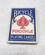 Bicycle Pinochle Playing Cards Exclusive Trade Mark Design U.S. Playing Card Co