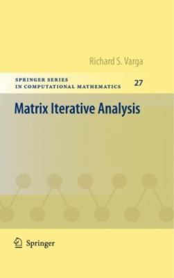 Matrix Iterative Analysis, Paperback by Varga, Richard S., Like New Used, Fre...